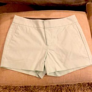 Banana Republic mint green shorts size 0